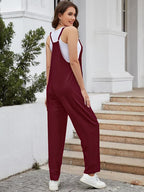 Jumpsuit med Elastisk Talje | Afslappet Pasform i Let Konstruktion | Hverdagsbrug & Fritid | Vanero