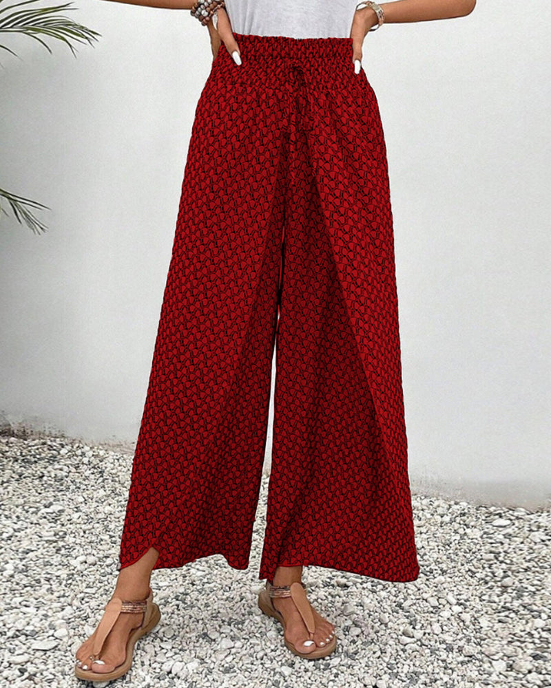 LUNARA l WOMEN'S WIDE-LEG TROUSERS l Vanero
