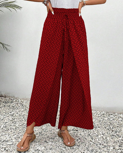 LUNARA l WOMEN'S WIDE-LEG TROUSERS l Vanero