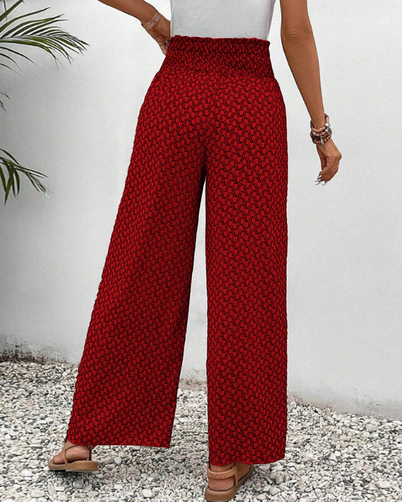 LUNARA l WOMEN'S WIDE-LEG TROUSERS l Vanero