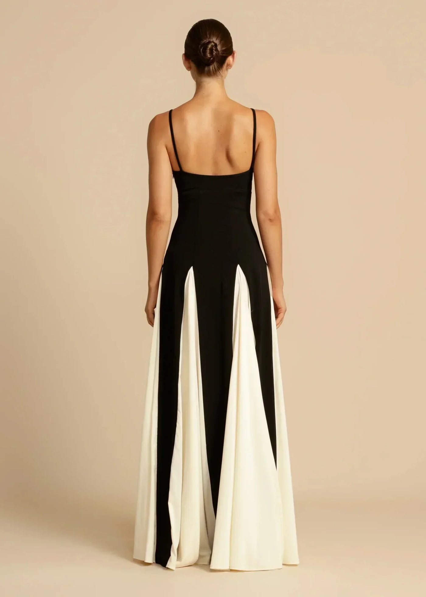Elise | Stilfuld To-Tonet Maxi Kjole l Vanero