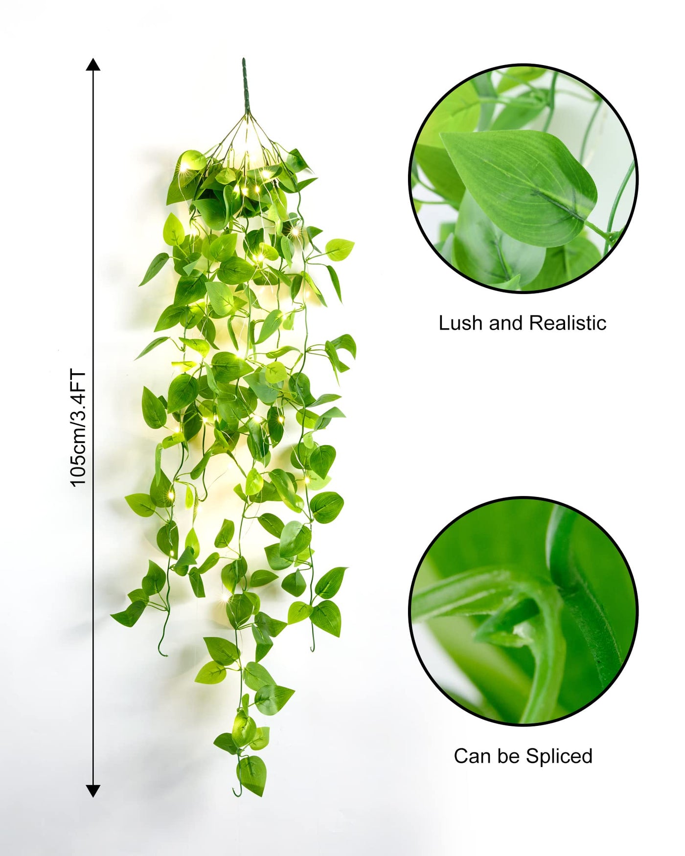GlowVine | Naturinspireret Lyskæde l Vanero