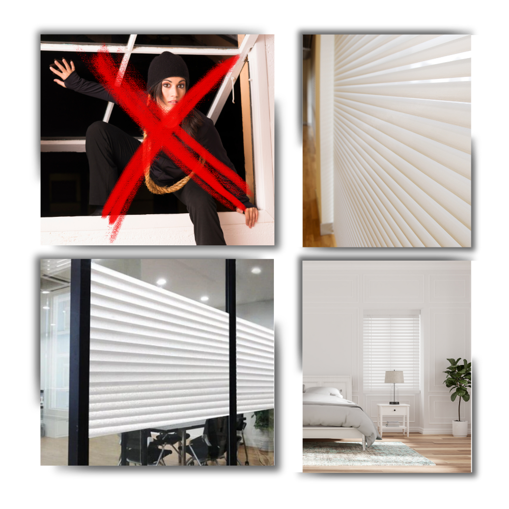 Vinduesfilm Med Envejsspejl | UV-Bestandig PVC Vinduesfilm | Privatliv Og Solafskærmning Til Glasoverflader | Vanero