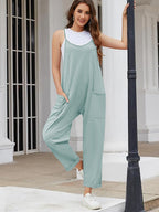 Jumpsuit med Elastisk Talje | Afslappet Pasform i Let Konstruktion | Hverdagsbrug & Fritid | Vanero