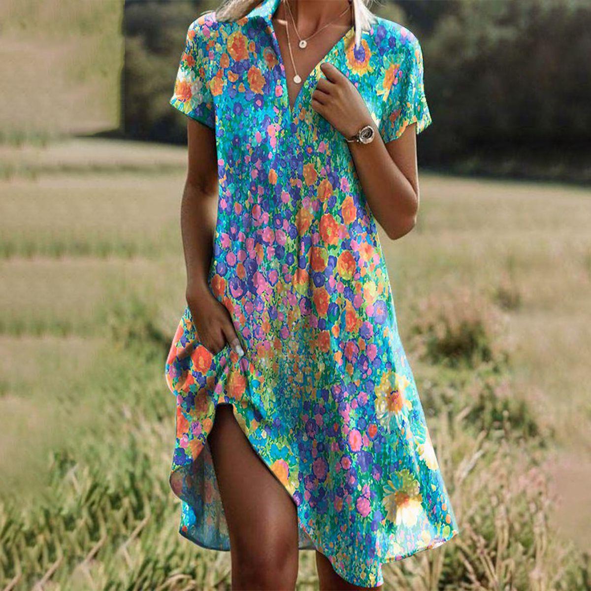 Sienna | Boho Chic Sommerkjole l Vanero