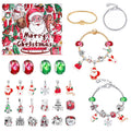 Adventskalender | 24 Dages Armbåndssæt | DIY Smykkekit Kreativ Juleaktivitet | Vanero