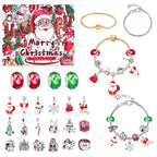 Adventskalender | 24 Dages Armbåndssæt | DIY Smykkekit Kreativ Juleaktivitet | Vanero