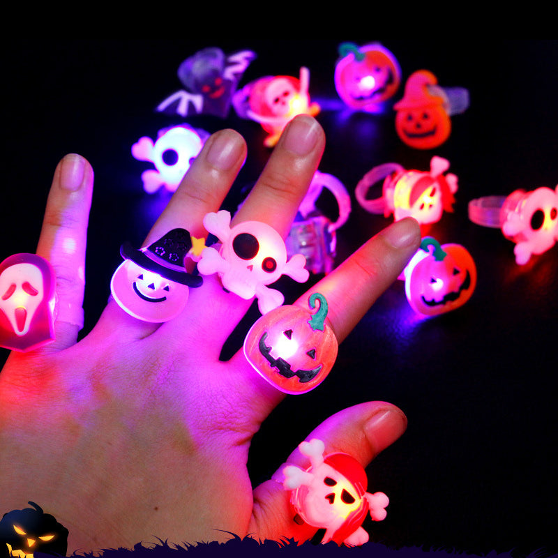 Lysende | Halloweenringe og Brocher | Vanero