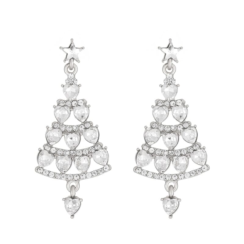 Sparkling Christmas Tree | Earrings | Vanero