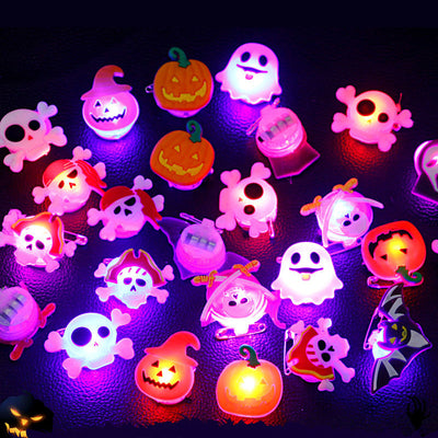 Lysende | Halloweenringe og Brocher | Vanero