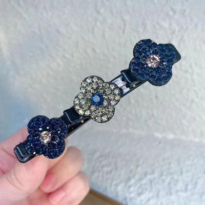 Rosa | Krystal Sten Hårspænde | Vanero