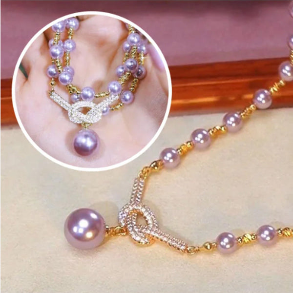 Jewelance PearlNecklace | Kvinders Elegant Perleperle Halskæde | Vanero