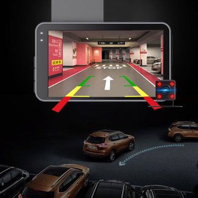VisionDrive | HD-bilkamera foran og bagpå med WiFi og nattesyn! l Vanero