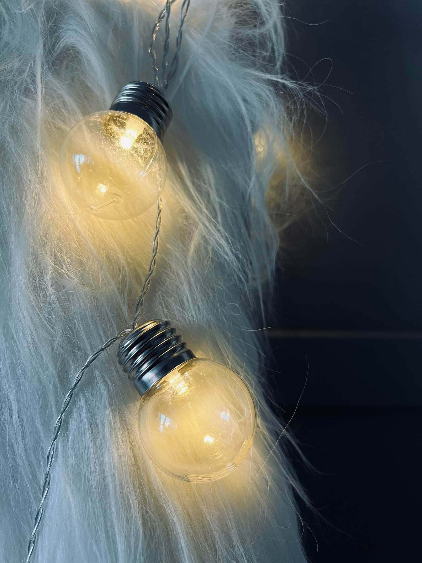 Stor Lyskæde med 50 LED Pære og Farveskift | Godkendt til Inde og Ude | Vanero