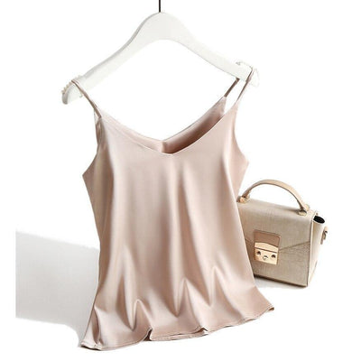 Adelaide l Satin tank top til kvinder l Vanero