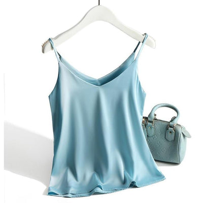 Adelaide l Satin tank top til kvinder l Vanero