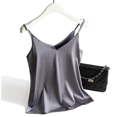 Adelaide l Satin tank top til kvinder l Vanero