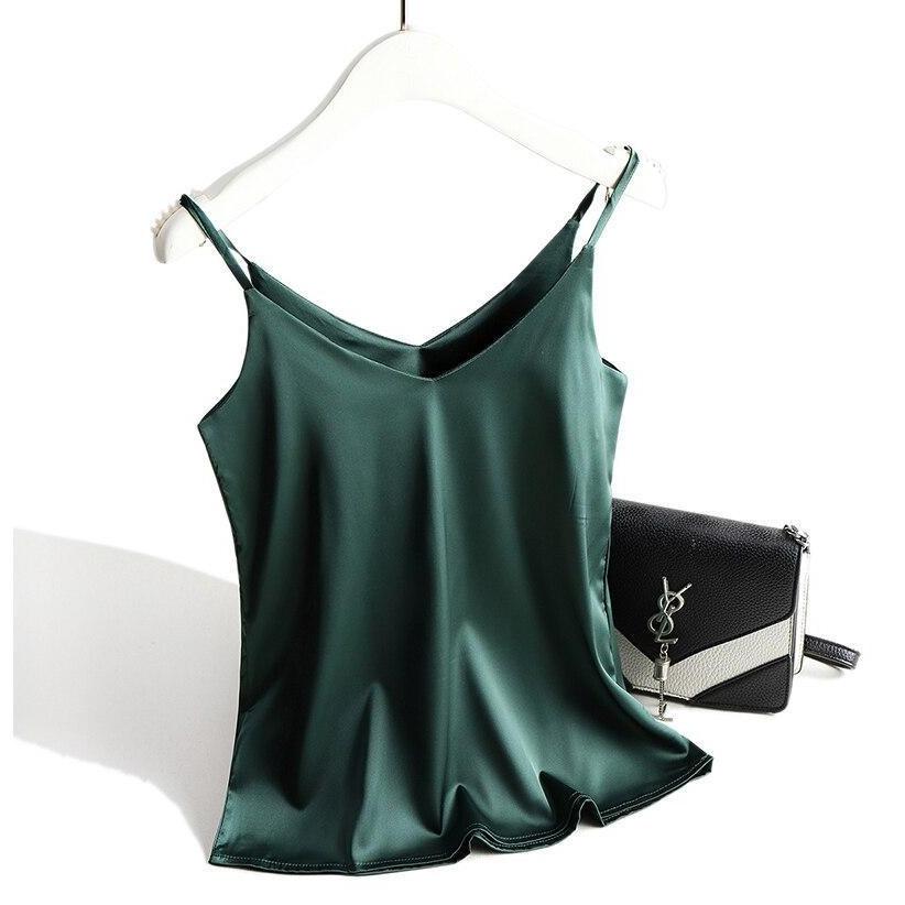 Adelaide l Satin tank top til kvinder l Vanero