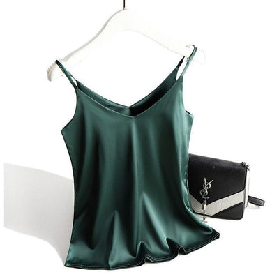 Adelaide l Satin tank top til kvinder l Vanero