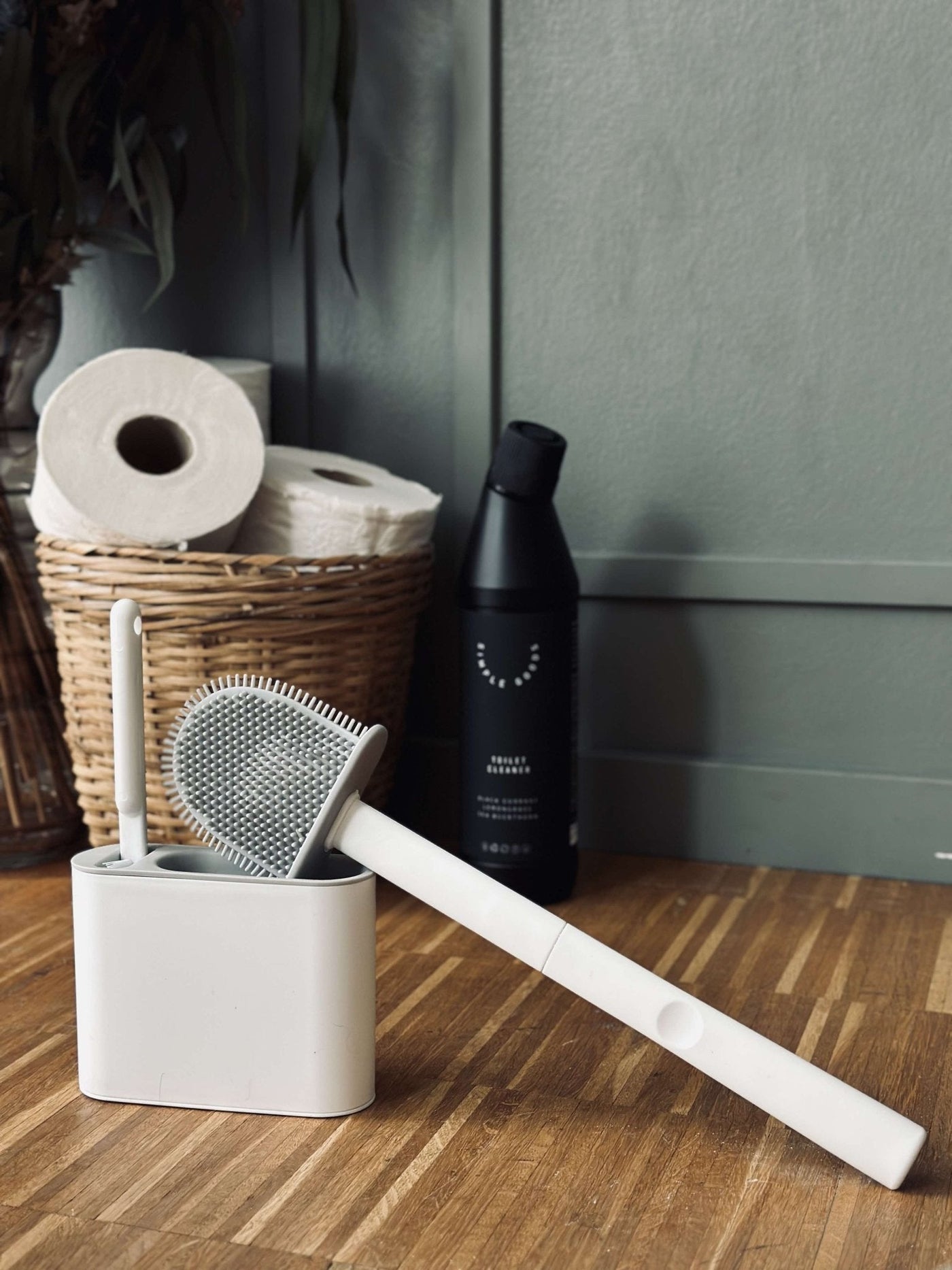 Toiletbørste Silikone | Sæt med 2 Børster | Vanero