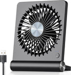 Bordventilator | Kompakt Bærbar Ventilator | Luftcirkulation Til Hjem & Kontor | Vanero