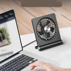 Bordventilator | Kompakt Bærbar Ventilator | Luftcirkulation Til Hjem & Kontor | Vanero