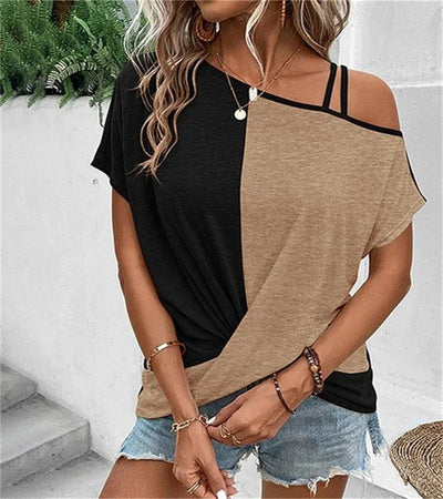 Arabella l colorblock-top l Vanero