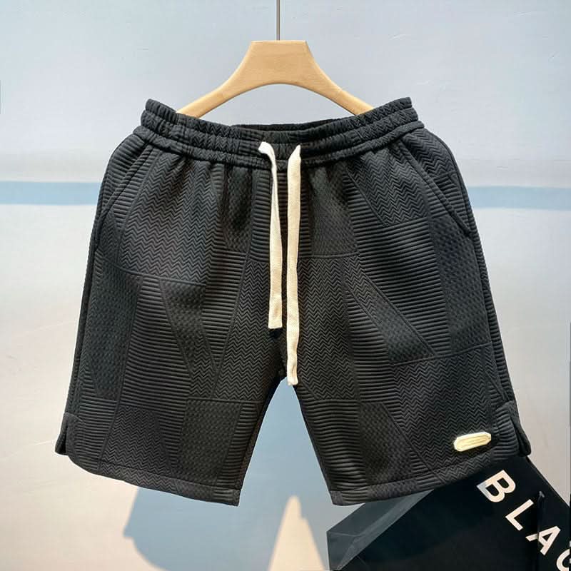 Shorts Bomuldsblanding | Afslappet Pasform Shorts | Snøre Talje & Sidelommer Til Sommer & Hverdag | Vanero