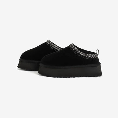 Vera | Platform Hjemmesko Stilfuld & Varm Vinterkomfort | Vanero