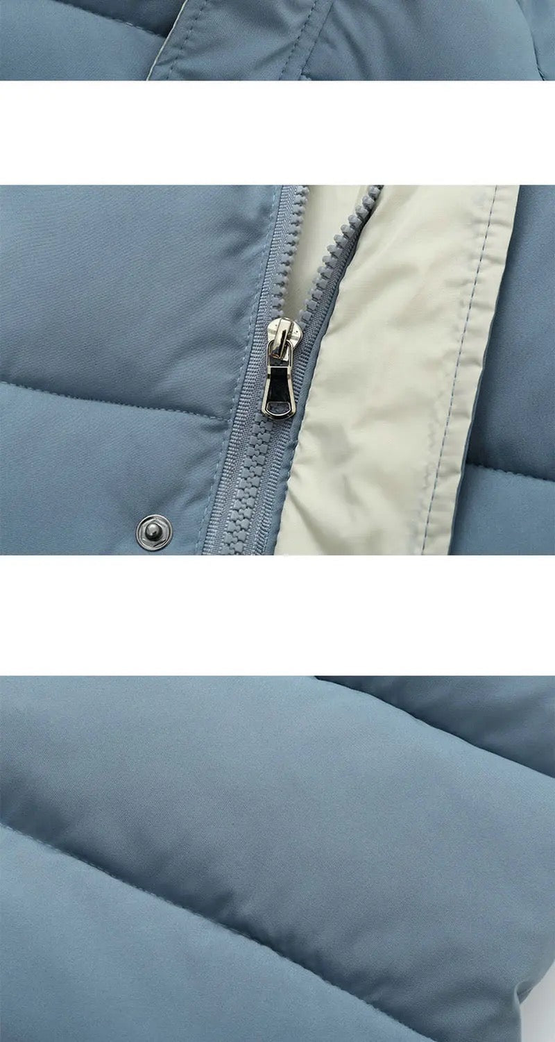 Børne Parkajakke Polyester | Vinterjakke Med Hætte & Lommer | Regular Fit Til Hverdags- & Udendørsbrug | Vanero