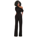 Dame Jumpsuit Nylon-Spandex | Bodycon Fit Ærmeløs Jumpsuit | Rund Hals Design til Hverdagsbrug & Lag-På-Lag Styling | Vanero
