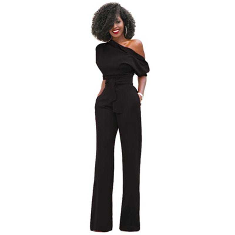 Dame Jumpsuit Nylon-Spandex | Bodycon Fit Ærmeløs Jumpsuit | Rund Hals Design til Hverdagsbrug & Lag-På-Lag Styling | Vanero