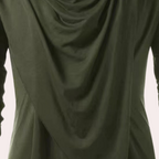 Craig Bomuldsblanding | Regular Fit Langærmet T-Shirt | Asymmetrisk Design til Hverdagsbrug & Streetwear | Vanero