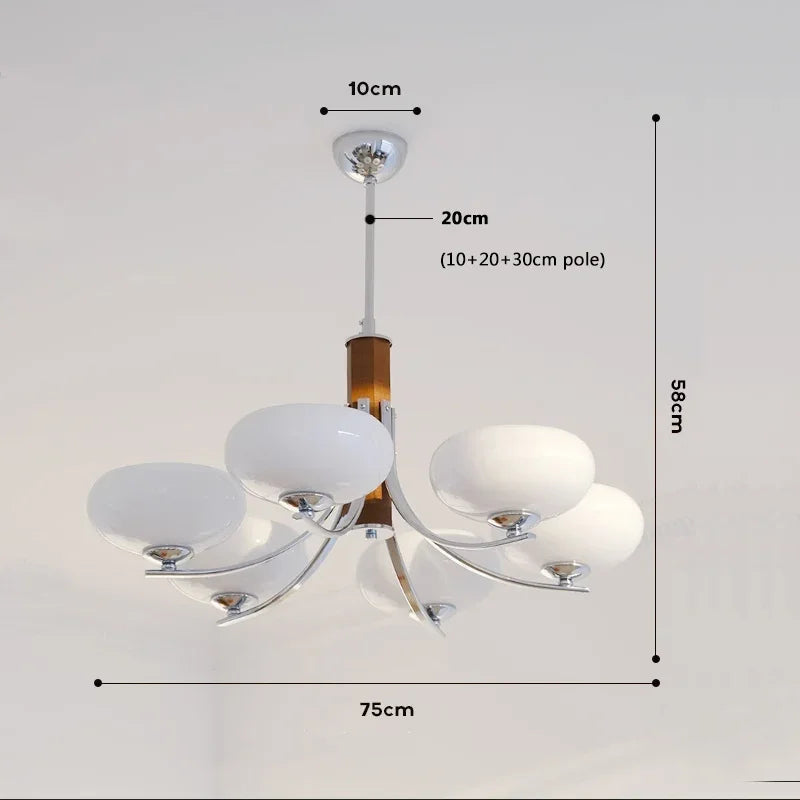 3/5 Hoved l Bauhaus-lysekrone l Vanero