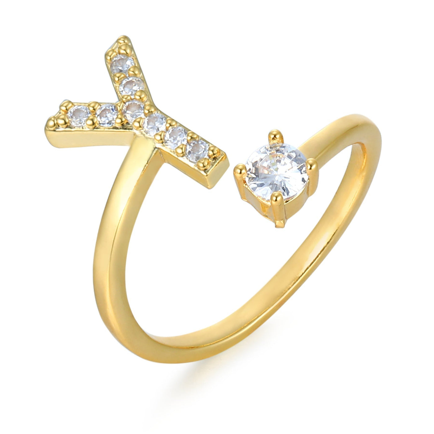 Bogstav Ring | Elegant & Unik Smykke | Vanero