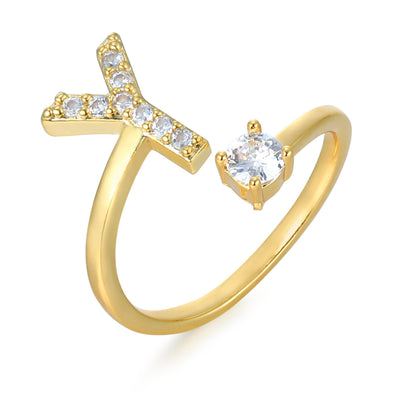 Bogstav Ring | Elegant & Unik Smykke | Vanero
