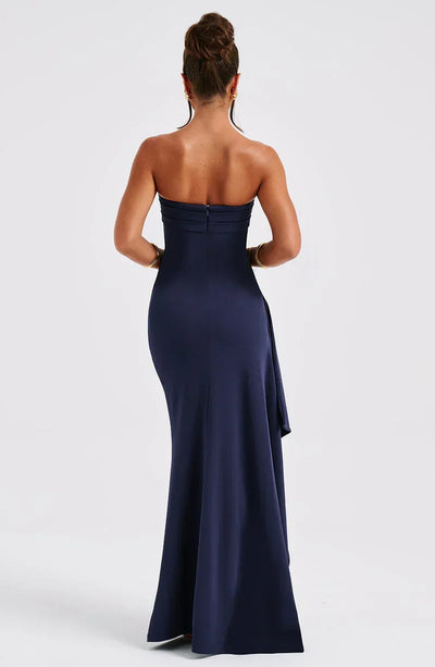 Comfortabele Maxi l Jurk Off-shoulders l Vanero