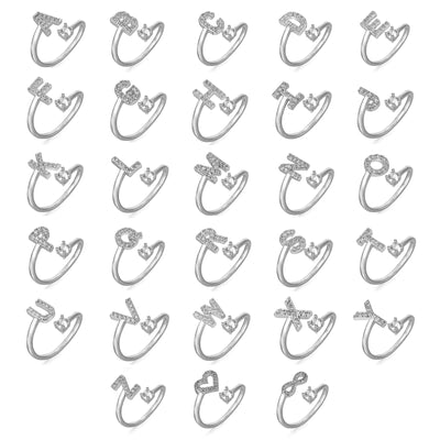 Bogstav Ring | Elegant & Unik Smykke | Vanero